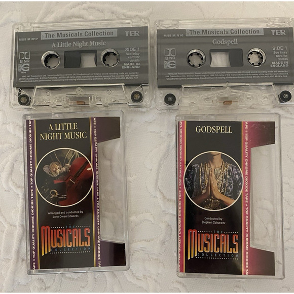 VTG Lot of 5 The Musicals Collection -Cassette Tape -Musical Theater Show Music - Picture 3 of 8